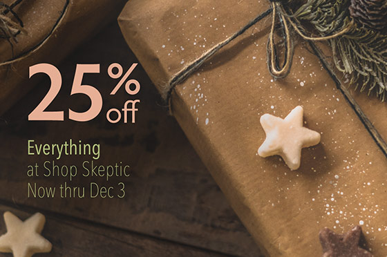 Save 25% on Everything, Now Thru Dec 3, 2019