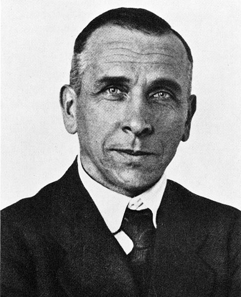 Alfred Wegener in 1924. (Courtesy Wikimedia Commons).