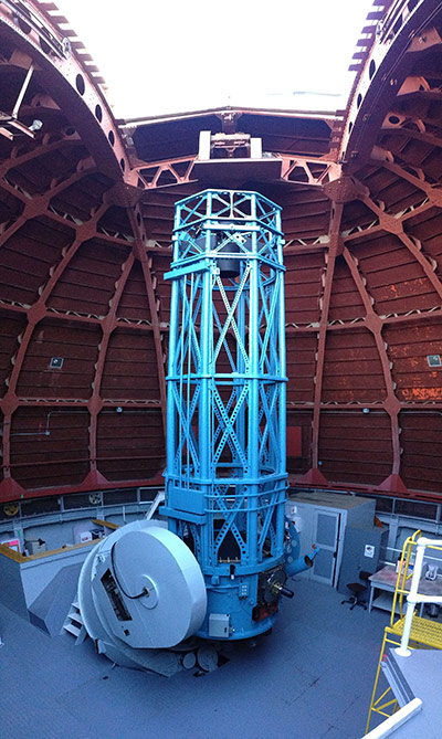 The historic 60-inch telescope at the Mt. Wilson Observatory