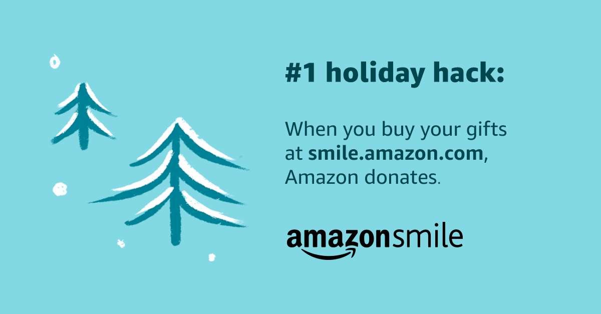 When you buy gifts at smile.amazon.com Amazon donates.