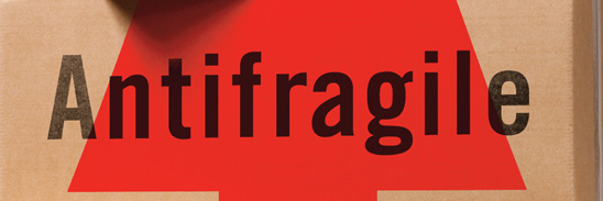 Antifragile: How to Live in a World We Don't Understand (launch poster detail)