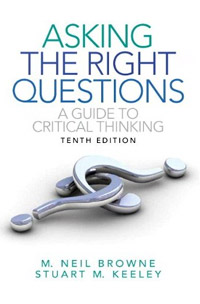 Asking the Right Questions: A Guide to Critical Thinking (book cover)