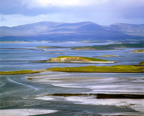 Co Mayo Clew Bay from Croagh Patrick