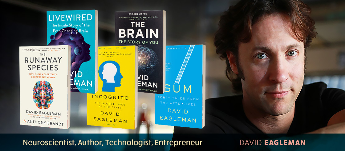 Join David Eagleman via Zoom on Oct 27 2021