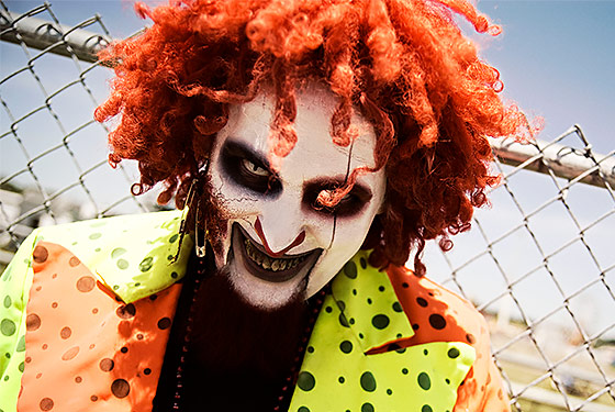 Evil Clown, by AndHereWeGo (Photographer) [GFDL or CC BY-SA 3.0] via Wikimedia Commons