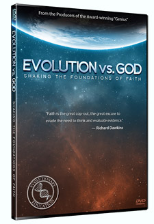 Evolution vs. God (DVD cover in 3D)