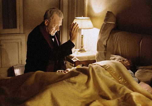 actors Max von
Syndow and Linda Blair in The Exorcist