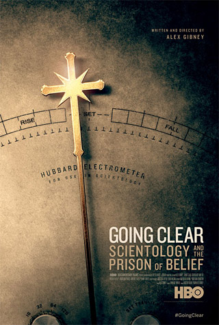 Promotional poster for Going Clear (2015), from HBO Documentary Films