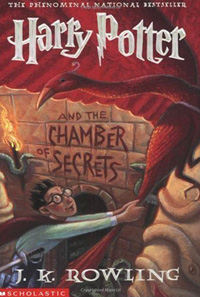 Harry Potter and the Chamber of Secrets (book cover)