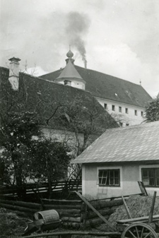 Hartheim Castle, 1940, a site of a T4 euthanasia killing center.