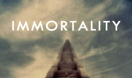 Immortality: The Quest to Live Forever and How It Drives Civilization (book cover detail)