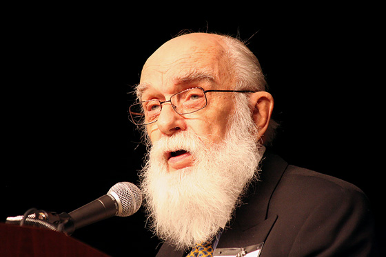 James Randi (photo by David Patton)