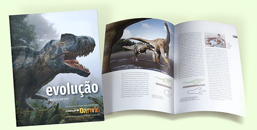 spread from Junior Skeptic Evolution book