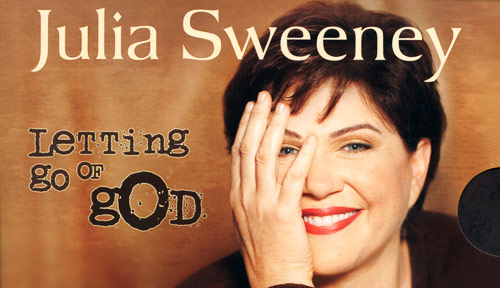 Julia Sweeney (detail of CD box art)