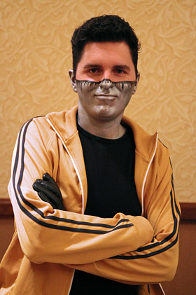 "Captain Disillusion" (sometimes known by his alter ego Alan Melikdjanian). 