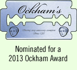 MonsterTalk is a 2013 Ockham Award Nominee