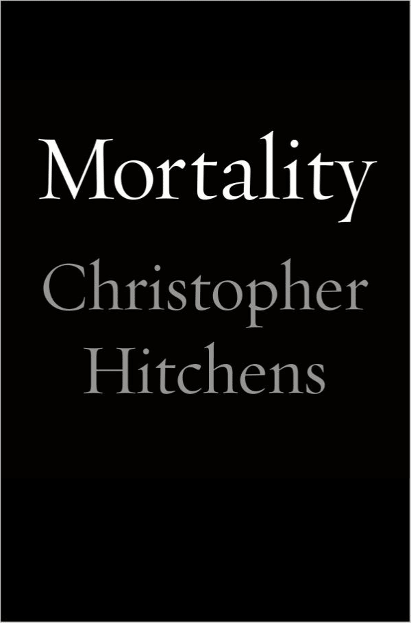 Mortality (book cover)