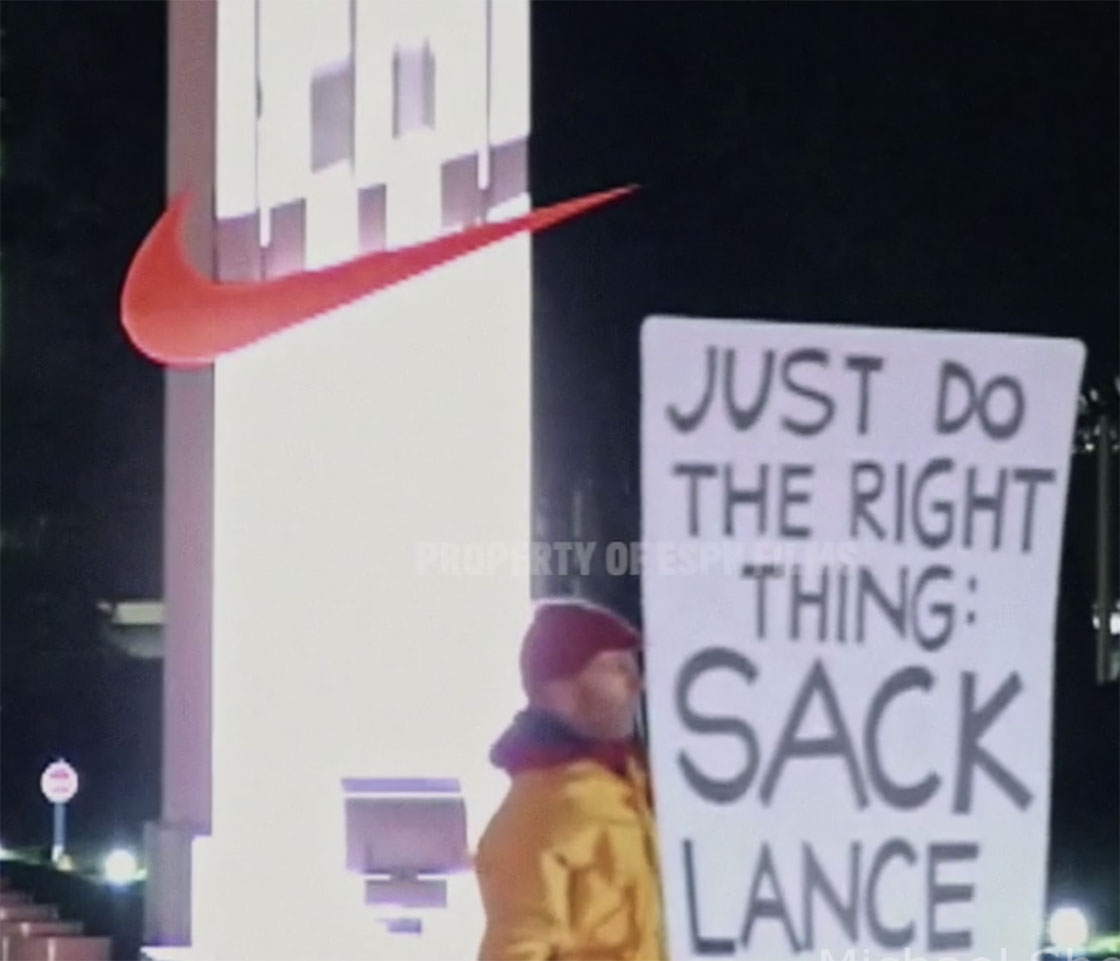 Just do the right thing: sack Lance