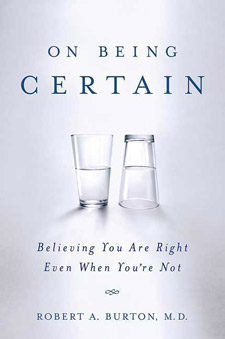 On Being Certain (book cover)