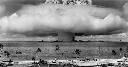 The Baker explosion, part of Operation Crossroads