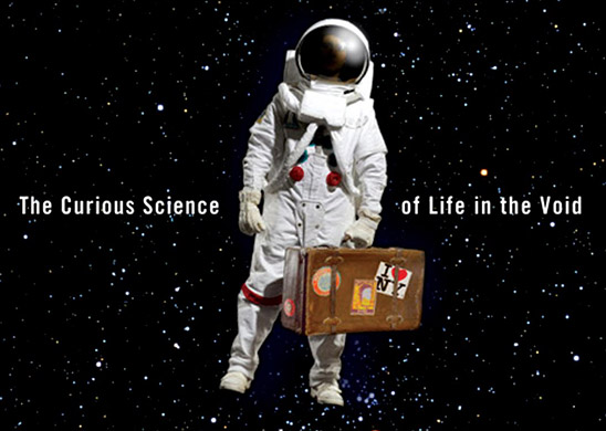 Packing for Mars: The Curious Science of Life in the Void (detail of book cover)