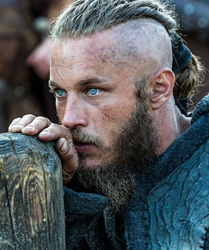 Ragnar, portrayed by Travis Fimmel Photo by Bernard Walsh/HISTORY Copyright 2014