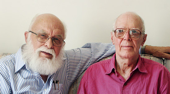 James Randi and Martin Gardner