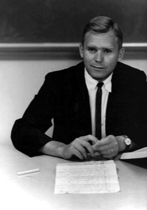 Richard Paul at desk