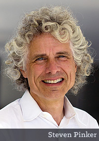 Dr. Steven Pinker (photo by Rebecca Goldstein)