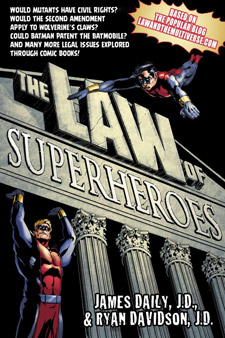 The Law of Superhoroes (book cover)