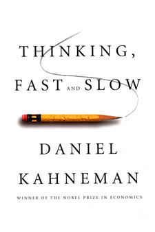 Thinking, Fast and Slow (book cover)