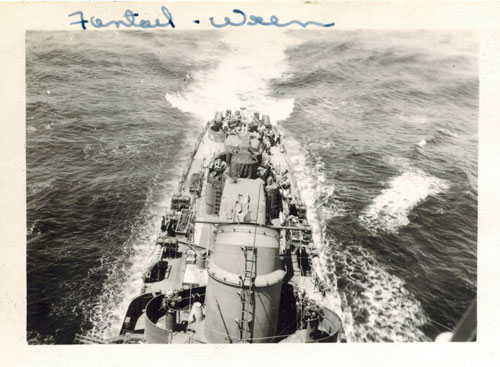 USS Wren fantail