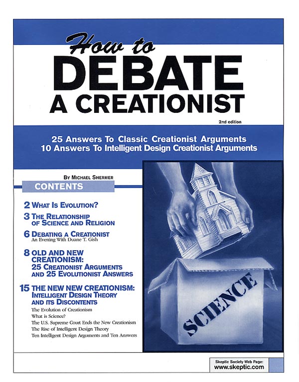 How to Debate a Creationist (cover)