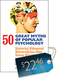 50 Great Myths of Popular Psychology (cover)