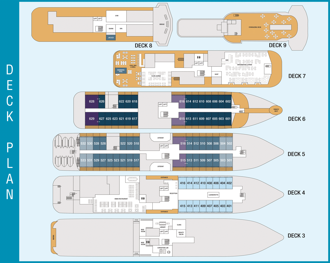 Minerva Deck Plan