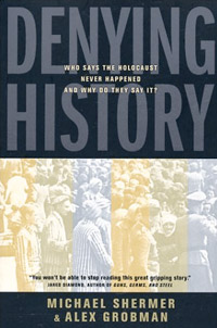 Denying History, book cover