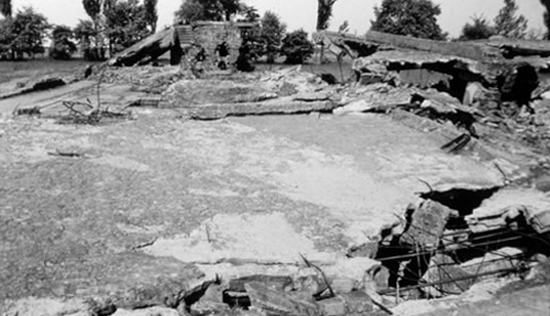 Krema II at Auschwitz-Birkenau Photo