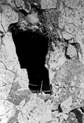 Photo of a Auschwitz-Birkenau Crematoria ceiling hole?