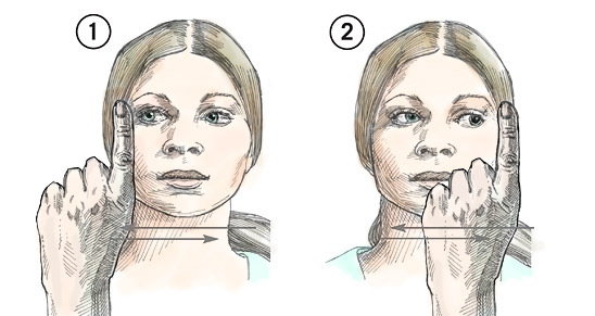 Eye movement illustration by Pat Linse