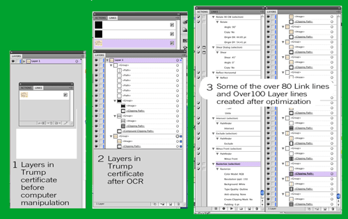 figure F: layers and links generated