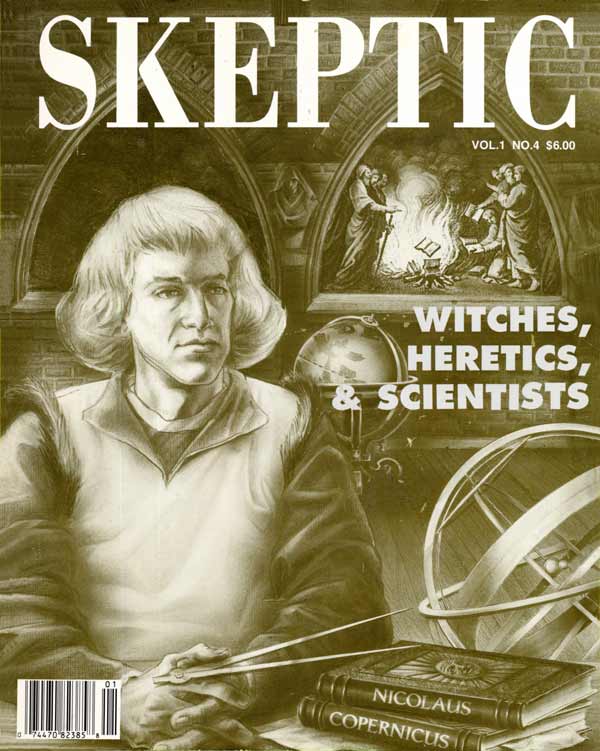 Skeptic magazine 1.4 (cover)