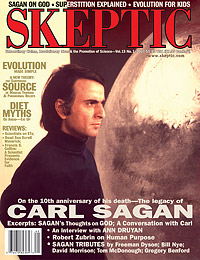 Skeptic magazine issue 13.1 (cover)