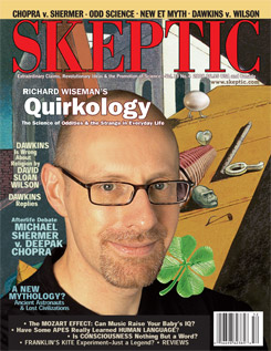 Skeptic Magazine cover