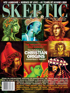 Skeptic Magazine cover