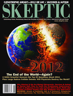 Skeptic magazine cover (Vol. 15 #2)