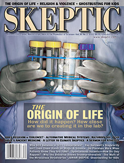 Skeptic Magazine cover