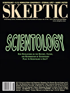 Skeptic Magazine 17.1: SCIENTOLOGY (cover)