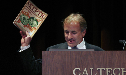 Michael
Shermer during his opening remarks