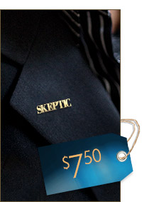 Skeptic Lapel Pin