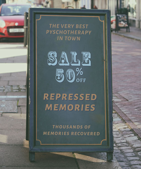 SALE 50% OFF Repressed Memories